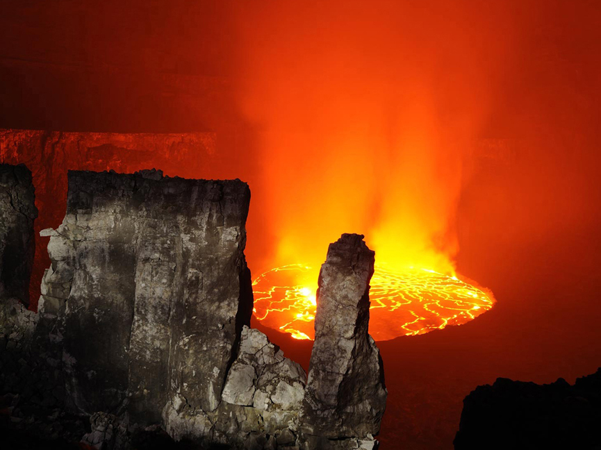 Volcan Nyiragongo